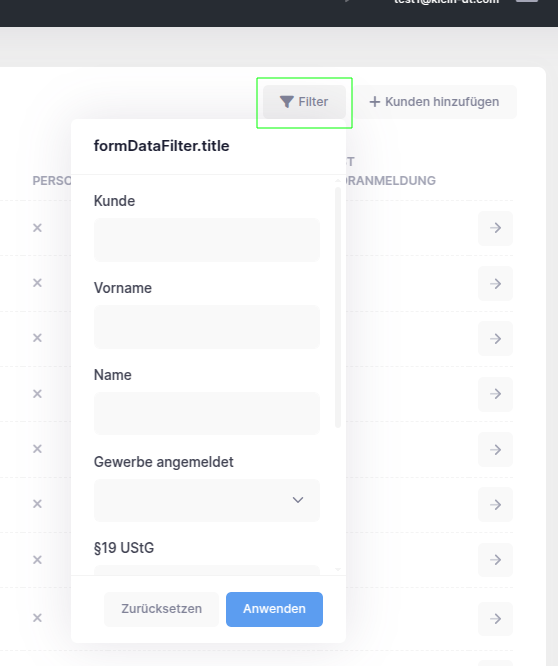agent workspaces filter